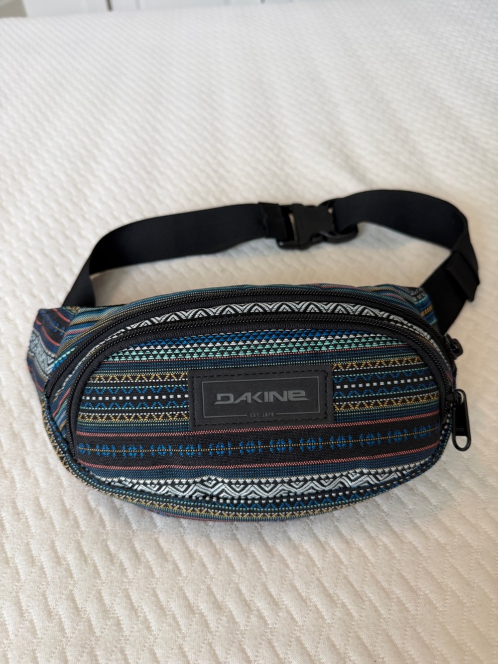 Dakine Blue Multi Stripe Hip Pack Bag